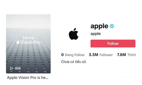 Đỉnh như Apple chơi TikTok: Vừa đăng clip đầu tiên đã viral với 4 triệu lượt xem