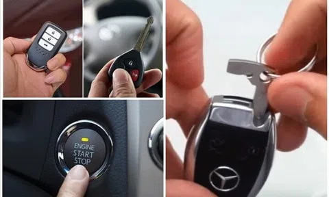 Làm sao để khởi động xe khi khóa thông minh hết pin?