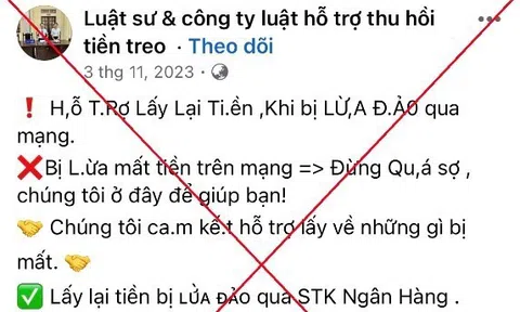 Bị lừa 200 triệu đồng, người phụ nữ Hà Nội nóng lòng nhờ hỗ trợ của 'cán cân công lý' lại bị lừa tiếp thêm 125 triệu