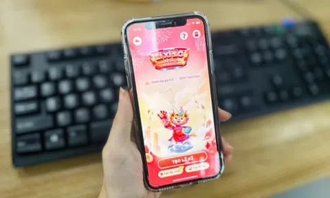 Lì xì “không tiền mặt” ngày càng phổ biến dịp Tết