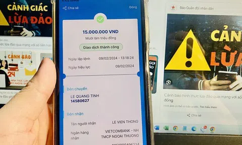 Mở tài khoản ngân hàng, mạng xã hội cùng tên để lừa đảo chuyển tiền