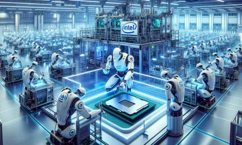 Intel lên kế hoạch xây dựng nhà máy sản xuất chip hoàn toàn tự động bằng AI và robot