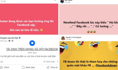 Facebook sập trong 2 giờ, cộng đồng mạng 'sang chấn tâm lý'