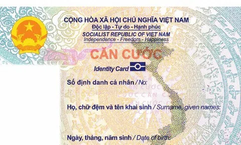 Mẫu thẻ Căn cước của trẻ em dưới 14 tuổi có gì khác so với thẻ Căn cước thông thường?