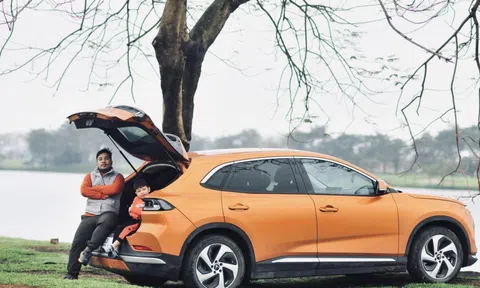 Người dùng kể những khoảnh khắc hạnh phúc bên gia đình cùng xe điện VinFast