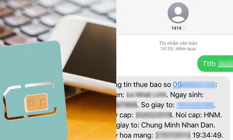 Cách kiểm tra qua tin nhắn miễn phí số lượng SIM điện thoại đăng ký dưới tên của bạn