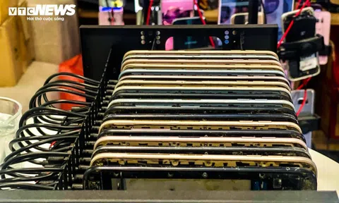 Đột nhập xưởng Phone Farm tạo triệu view trên TikTok, Facebook