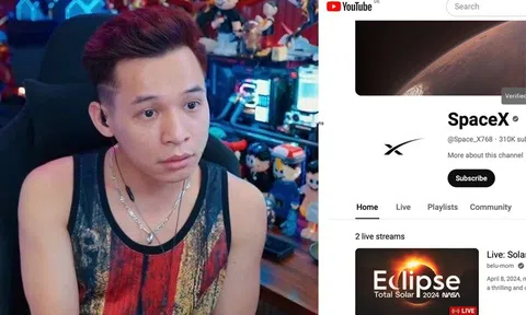 Không chỉ Độ Mixi, hàng loạt kênh YouTube cũng bị hack thành "SpaceX" trong ngày nhật thực