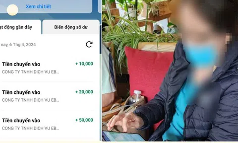 Người phụ nữ bị lừa đảo tiền tỷ sau khi nhận "tri ân tiền mặt"