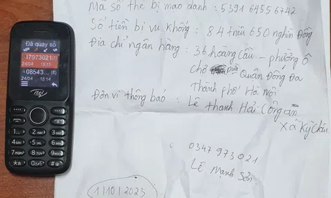 Bất ngờ nhận tin báo bị mạo danh vay nợ 85 triệu đồng, người phụ nữ nhốt mình trong phòng, cô con gái nhanh trí làm ngay một việc giúp mẹ an toàn