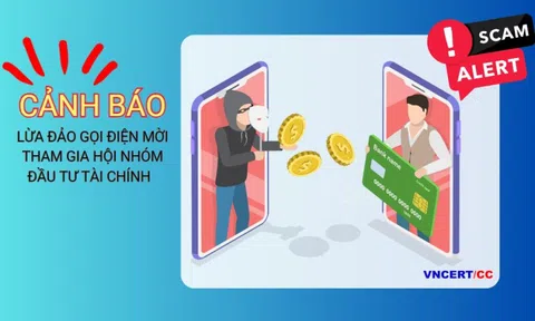 Tái xuất lừa đảo gọi điện mời tham gia hội nhóm telegram, zalo đầu tư tài chính