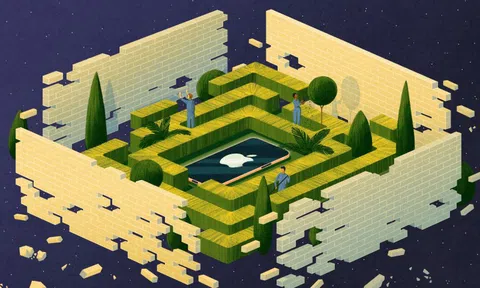 ‘Khu vườn đóng’ của Apple đang dần sụp đổ