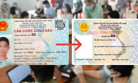 Những đối tượng nào cần thu nhận vân tay, mống mắt khi làm thẻ Căn cước từ 1/7 tới?