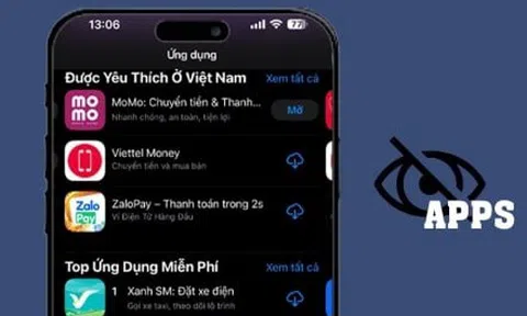 Cách ẩn ứng dụng đã từng tải xuống iPhone đơn giản chỉ với vài bước