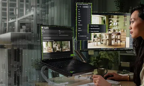 Laptop chơi game 'độ' thêm AI: Chiến trường mới cho cuộc cạnh tranh giữa NVIDIA và Microsoft