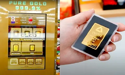 Một quốc gia châu Á có máy bán vàng tự động ở cửa hàng tiện lợi, có cả dịch vụ mua vàng online miễn phí ship