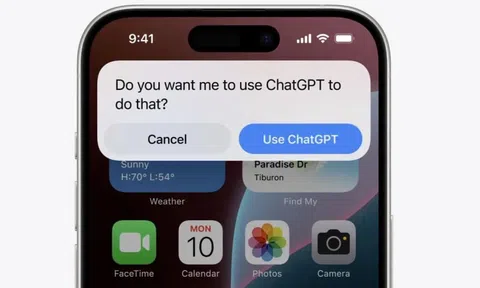ChatGPT được tích hợp vào iOS 18: Sử dụng GPT-4o hoàn toàn miễn phí, hỗ trợ đăng nhập tài khoản ChatGPT trả phí