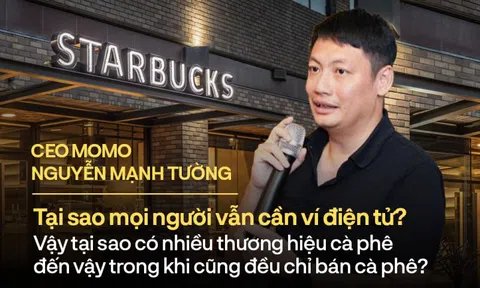 CEO MoMo lý giải sự cần thiết của ví điện tử dù VietQR miễn phí chuyển khoản: "Tại sao có nhiều thương hiệu cà phê đến vậy trong khi cũng đều chỉ bán cà phê?"