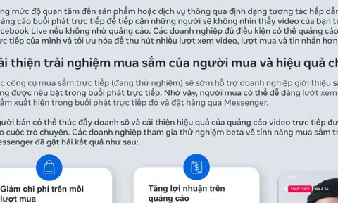 Gần một nửa người dùng Việt "inbox" qua mạng xã hội để mua hàng