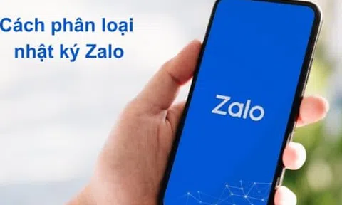 Hướng dẫn cách phân loại nhật ký Zalo
