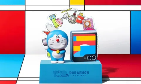 Galaxy Z Flip6 cho fan cuồng Doraemon