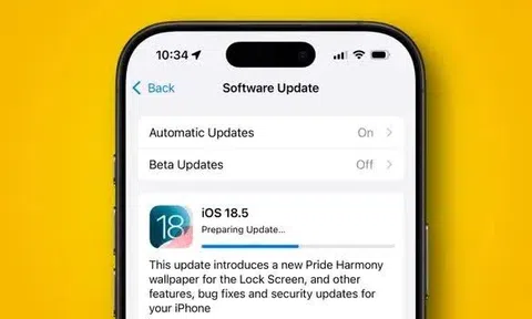 Cập nhật ngay iOS 18.5 để sửa lỗi bảo mật trên điện thoại