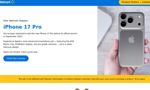 Lừa đảo ăn theo iPhone 17: Người dùng cần cảnh giác