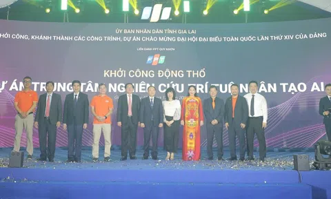 FPT khởi công Trung tâm nghiên cứu AI tại Gia Lai và Khu Công nghệ số Tập trung tại Quảng Ninh
