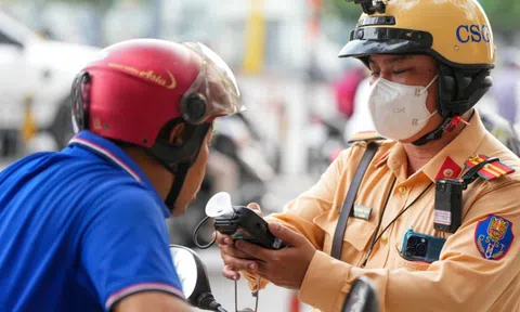 CSGT xử lý vi phạm nồng độ cồn từ sáng mùng 1 Tết, camera AI hoạt động 24/24