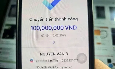 Công an khuyến cáo tất cả người dân gặp trường hợp này phải lưu ngay bill chuyển khoản, mã giao dịch