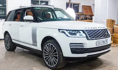 Độ xe sang Range Rover biển số 5678 đời 2015 lên 2022, chủ xe tốn gần nửa tỷ