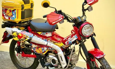 Honda CT125 độ theo phong cách 'cải lương' độc nhất của chủ xe Sài Gòn