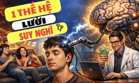 Phó mặc suy nghĩ cho AI, hàng ngàn người trẻ đang “thuê não” dùng, để máy móc quyết định thay mọi việc