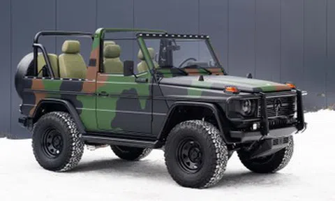 Mercedes-Benz G-Class cũ “độ lại” mang động cơ V8, giá khởi điểm gây choáng