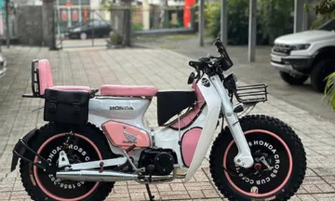 Từ Honda Cub 'đồng nát' thành xe chơi phố phong cách bánh béo cực chất