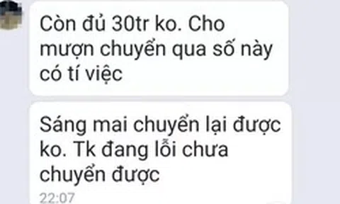 Điều tra vụ lãnh đạo sở tại Cà Mau bị kẻ xấu hack Zalo nhắn tin mượn tiền