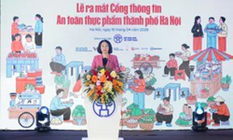 Hà Nội ra mắt Cổng thông tin an toàn thực phẩm