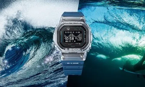 Casio ra mắt G-SHOCK tích hợp tính năng theo dõi nhịp tim và biểu đồ thủy triều