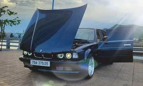 Dân chơi Nha Trang sưu tầm xe sang BMW 750i 1991 cực độc, động cơ V12 hiếm có