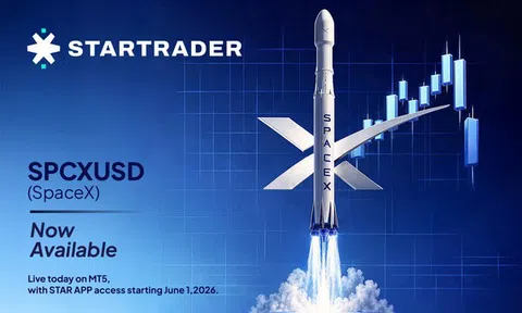STARTRADER ra mắt SPCXUSD, mang đến cơ hội tiếp cận SpaceX trước thềm IPO được kỳ vọng.