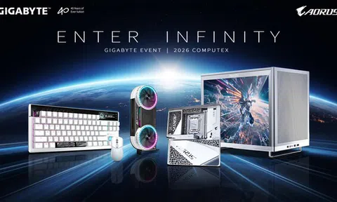 GIGABYTE EVENT ra mắt hệ sinh thái sản phẩm toàn diện với chủ đề "ENTER INFINITY" tại COMPUTEX 2026