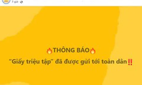 Cục An ninh mạng và phòng, chống tội phạm sử dụng công nghệ cao đã gửi "giấy triệu tập" tới toàn dân: Chuyện gì đây?