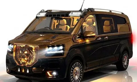 Chiếc MPV mạ vàng, bọc thép chống đạn xuyên giáp có giá đắt hơn 10 tỷ đồng