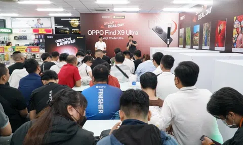 Đông đảo tín đồ công nghệ mang Ultra cũ đổi Oppo Find X9 Ultra ở TGDĐ