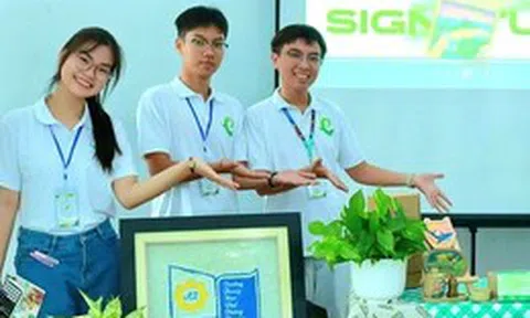 Học sinh biến mụn dừa, bã cà phê thành sản phẩm xanh