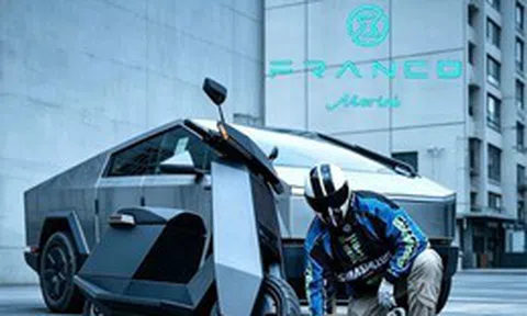 Xe máy điện Frank P1 2026 gây chú ý với thiết kế cyber, tốc độ 105km/h và tầm hoạt động 200km mỗi lần sạc