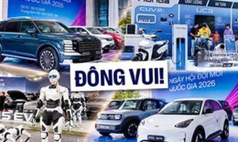 Khai mạc VIMS 2026: Khách đến từ trước giờ mở cửa, khu trưng bày và khu lái thử kín người tham quan