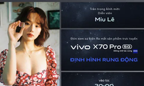 Đếm ngược 1 ngày trước thềm ra mắt flagship X70 Pro nhà vivo