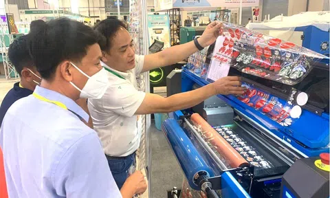 Công nghệ in ấn cho ngành quảng cáo tại triển lãm ITCPE - VIETNAM TEXPRINT 2023