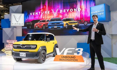 VINFAST RA MẮT TOÀN CẦU MẪU XE ĐÔ THỊ VF 3 - GIẢI PHÁP DI CHUYỂN XANH CHO TẤT CẢ MỌI NGƯỜI